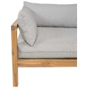Venture Design Marion 2-seter sofa Acacia/grå 185,5 x 92 cm Grå