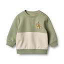 Wheat Knit Pullover Morgan Beige Stripe (74 / 9 mnd)