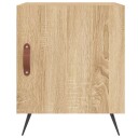 vidaXL Nattbord sonoma eik 40x40x50 cm konstruert tre