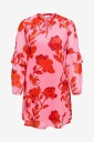 Only Carmakoma Kjole carCarti O neck Abk Dress Jrs Rosa