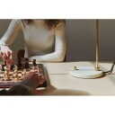 Made by Hand Petite Machine Table Lamp Oyster White