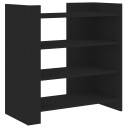  Skjenk svart 73,5x35x75 cm konstruert tre 8721102805684