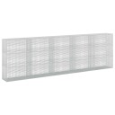 vidaXL Gabion med 3,5 mm wire og 5x2,5 cm nett 500x50x150 cm