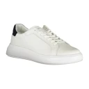 Calvin Klein Low Top Lace Up Lth - White - 43