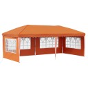  Pop up Festtelt 575 x 289 x 245 cm Oransje