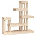 vidaXL Plantestativ 92x25x97 cm heltre furu