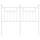  Sengegavl i metall hvit 120 cm 8720845883973