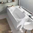 VILLEROY & BOCH O.NOVO BADEKAR 180X80 FOR INNBYGGING HVIT ALPIN
