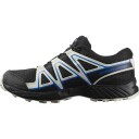 Salomon Speedcross Waterproof Junior Black/Vanilla Ice/French Blue 30