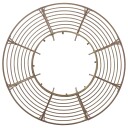 vidaXL Trebens 8  seter Ø 160 x 89 cm steel Antikk Brun Rund