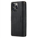 Caseme C30 Multifunksjonell iPhone 14 Pro Lommebok-deksel Svart