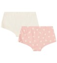 Molo Hipsters   2 pack   Jemma   Rose Hearts   Molo   9 10 år 134 140   Hipsters Hvit Rosa