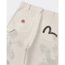 Evisu Herre Jeans Hvit M,