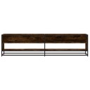  TV-benk røkt eik 180,5x40x46 cm konstruert tre 8721102923081