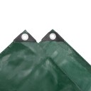 Presenning 650 g/m² 3x5 m grønn