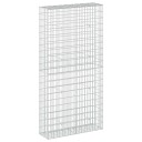 vidaXL Gabion med 3,5 mm tråd og 5x10 cm mesh 100x30x200 cm