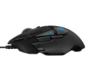 Logitech G502 HERO Gamingmus med 16000 DPI og RGB-belysning - Sort