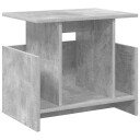  TV benk Betonggrå 50 x 35 x 45 cm Konstruert tre
