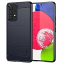 Samsung Galaxy A53 5G Mofi Carbon Fiber TPU-deksel Blå