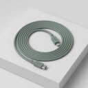 Avolt - Cable 1 USB-C to Lightning 2m Oak Green Avolt