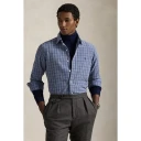 Polo Ralph Lauren Custom Fit Brushed Oxford Shirt - Blue - S