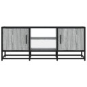  TV-benk grå sonoma 100x35x41 cm konstruert tre og metall 8721102838965