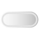 vidaXL LED-baderomsspeil 60x25 cm oval