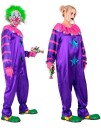 Widmann Space Horror Clown Unisex Klovnekostyme Medium