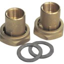 Grundfos Unionsett for pumpe 3/4", f/pumpe UPN20 m/ avst.