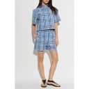Burberry Dame Shorts Blå XS,