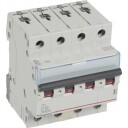 Legrand Automatsikring TX3 C 10A 4P, 4M, 6/6kA