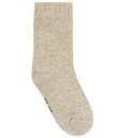 Minymo Ankle Socks W.glitter (2 Pack)   SILVER MINK   31\34