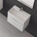 Compact 07 - Servantskap 60x35, Matt HvitSolidTec®