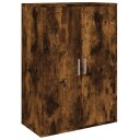  Skjenker 2 stk røkt eik 60x31x84 cm konstruert tre 8721102594533