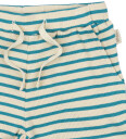 Petit Piao Shorts Rib Modal Turkis/Dark Off White Petit Piao 74 Shorts Grønn Hvit