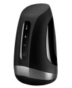Satisfyer Men Heat Vibration Masturbator      - Svart