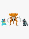 Pokémon Figursett 3-Pakk med Poochyena, Totodile og Kabu