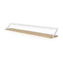 Ethnicraft Ribbon Hylle 140x20 cm Eik/hvit metall