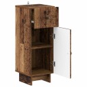 vidaXL Baderom Oppbevaringsskap EDE Gammelt tre 30 x 31 x 80 cm