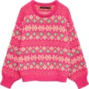 Vero Moda Dame Strikkevarer Rosa XS,