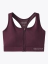Röhnisch Essential Zip Sportsbra Burgunder XS