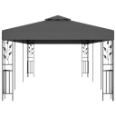 vidaXL Paviljong 3x6 m antrasitt