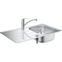 Grohe K200 kjøkkenvask 86x50 cm rustfritt stål