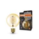 Ledvance 1906 globe 80 gull spiralfil 600lm 7W/822 E27 dim