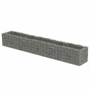 vidaXL Gabion høybed galvanisert stål 360x50x50 cm