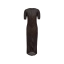 Twinset Dame Kjoler Brun L,