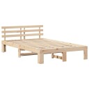  Furu Sengestamme Naturlig tre Solid tre 140 x 190 cm Holdbar