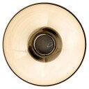 AYTM - Torus Vase Ø25 Black/Amber