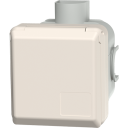 Mennekes CEE Inntakskontakt (5-polet 16A) 400V IP44 Hvit