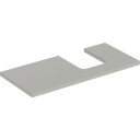Geberit One benkeplate 104,2x47,3 cm matt grå